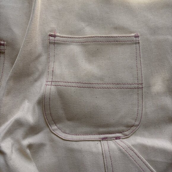 Women's Cream Overalls - Picture 5 of 8